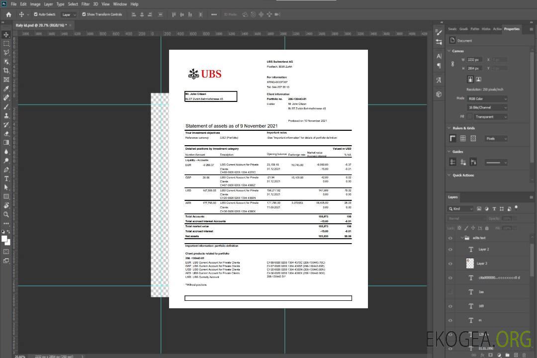 Suisse UBS Excel version pdf2 template
